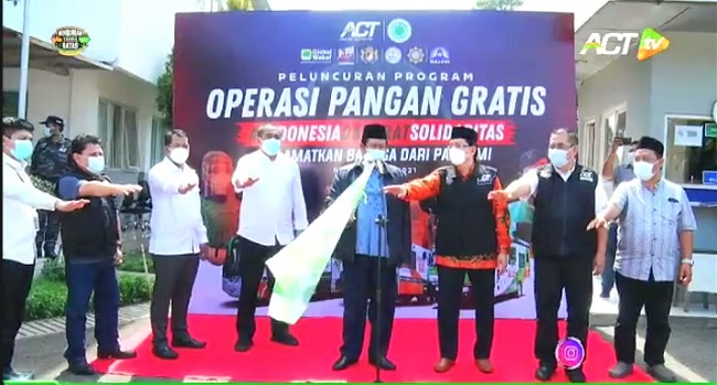 Operasi Pangan Gratis Sambung Solidaritas Bangsa Kala PPKM Darurat